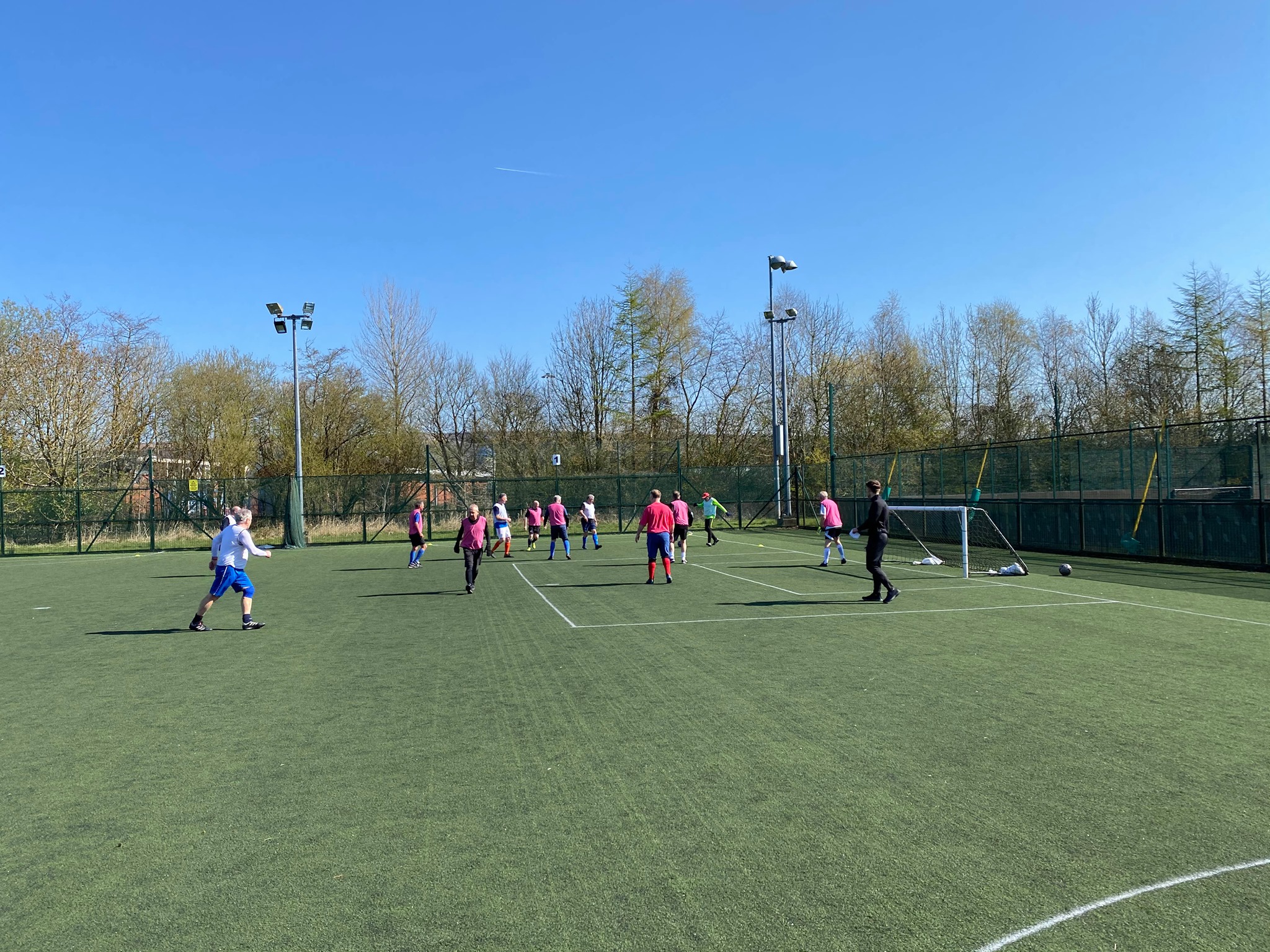 bolton walking football game