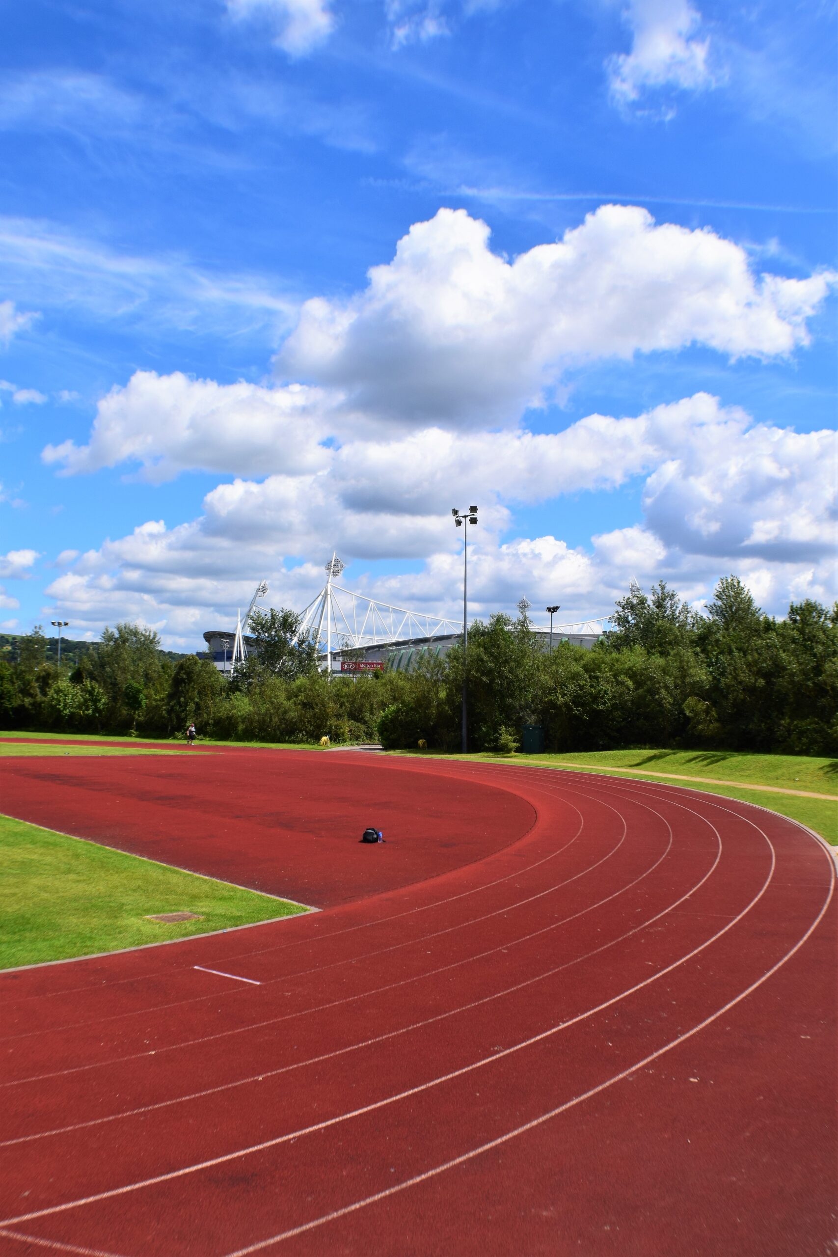Bolton Arena running track