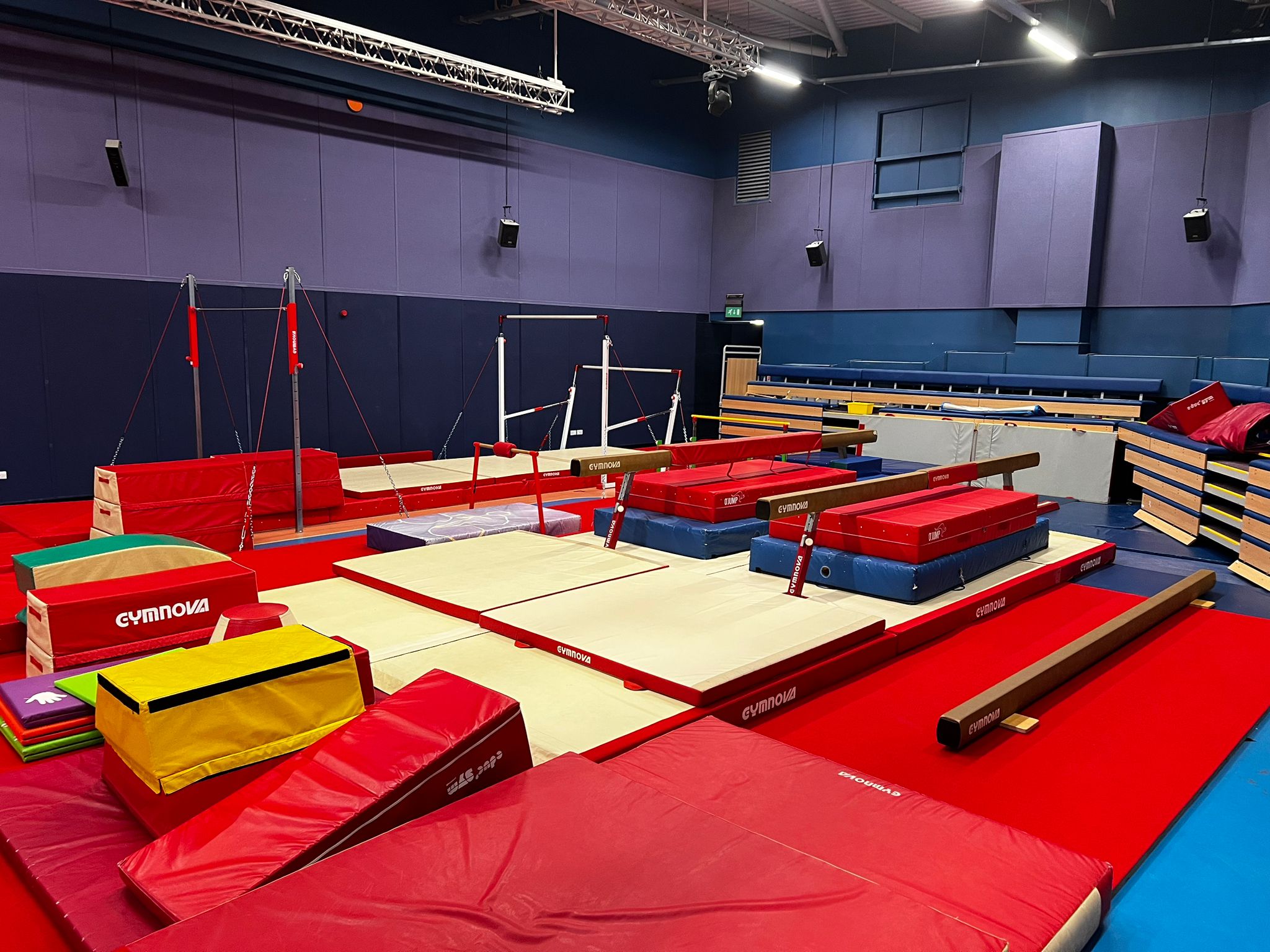 Gymnastics facilities Bolton Arena