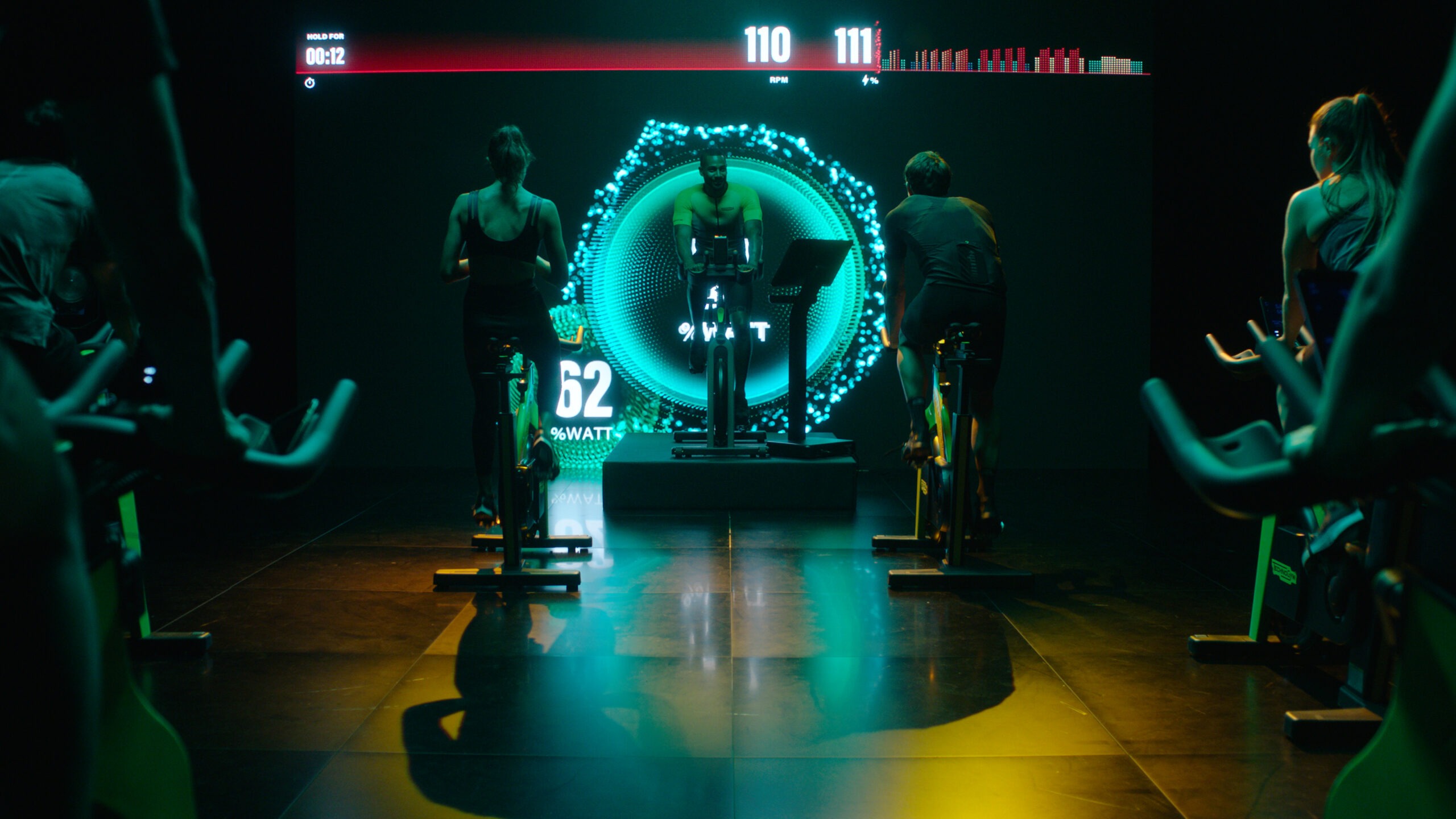 virtual spin class at bolton arena