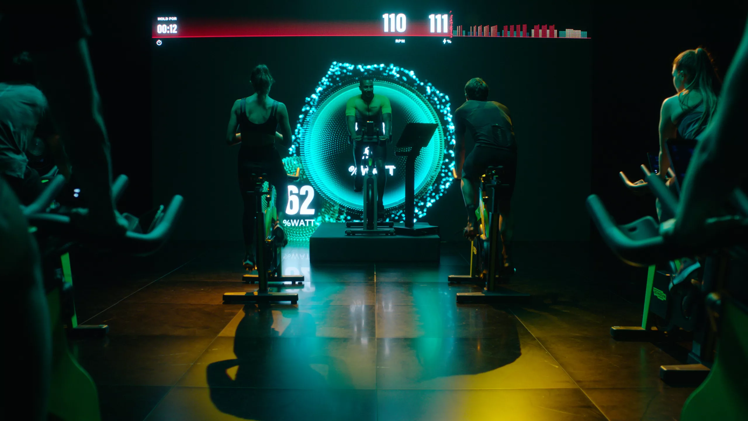 virtual spin class at bolton arena
