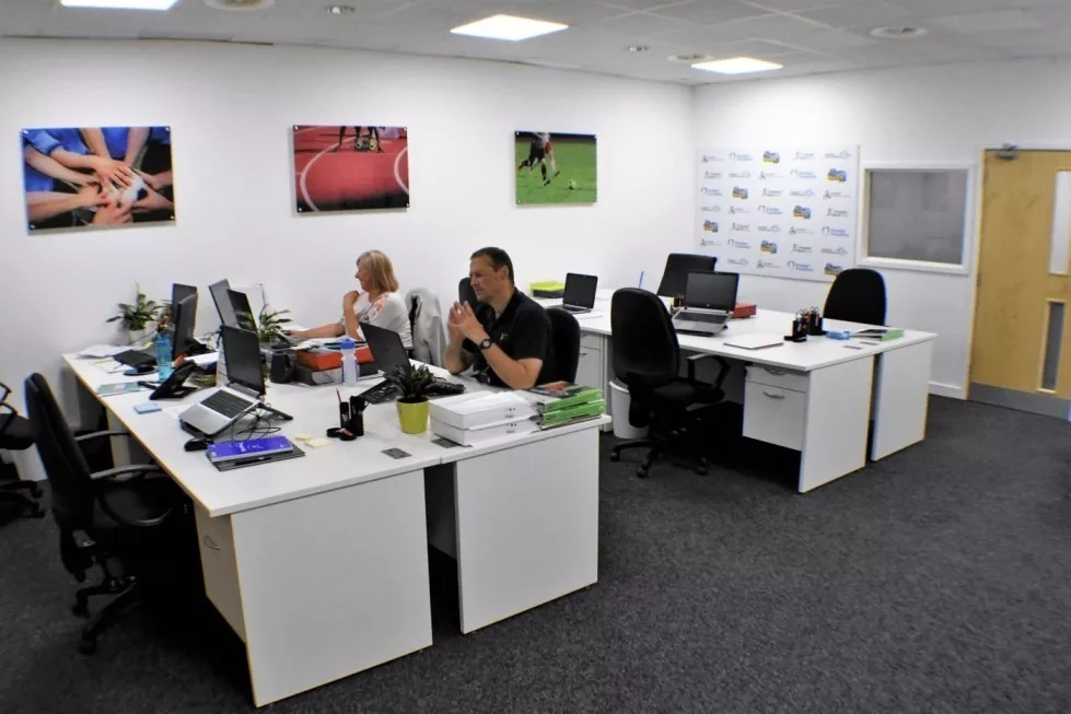 Office space at Bolton Arena