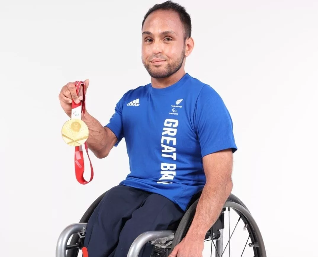 Wheelchair rugby athlete from Bolton Ayaz Bhuta