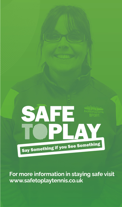 Safe to play poster, say something see something for safeguarding issues please contact Dianne Keefe