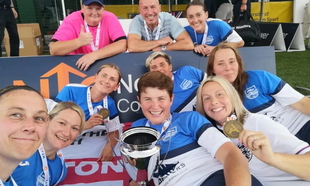 Image of 4410Bolton Arena Women’s Walking Football Squads Shine in National Championships project