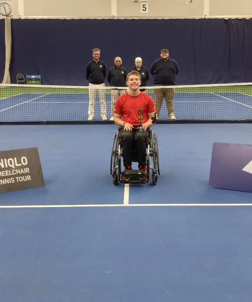 Image of 7431DAHNON WARD HEADS BRIT TITLE SUCCESS AT BOLTON INDOOR WT 100 AS INTERNATIONAL WHEELCHAIR TENNIS DOUBLE-HEADER ENTERS SECOND WEEK project